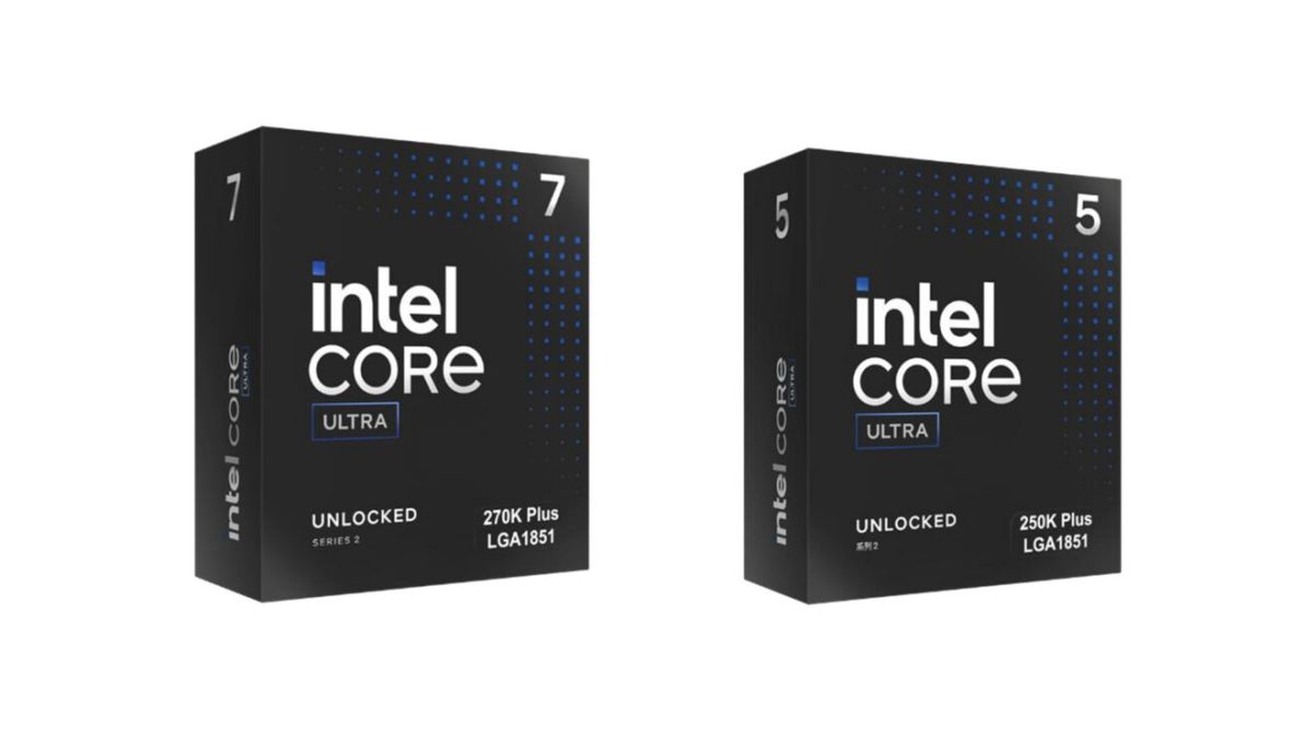 Intel Core Ultra CPU 270K 50K Plus