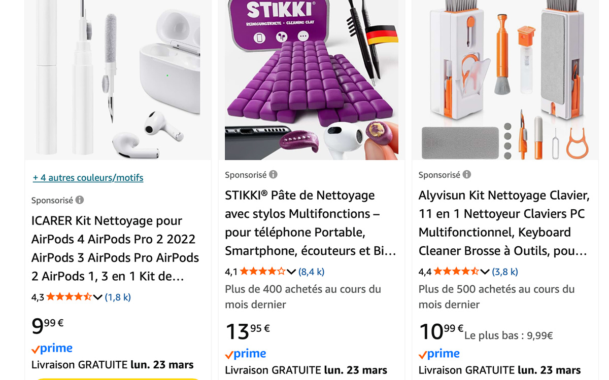 tutoriel nettoyage écouteurs