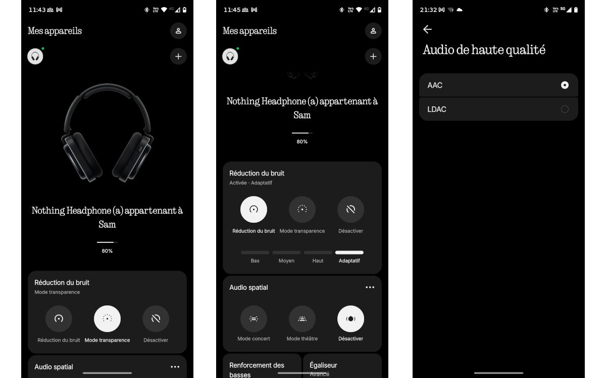nothing headphone (a) test