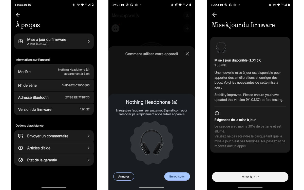 nothing headphone (a) test