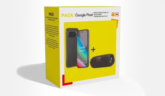 Pack Smartphone Google Pixel 10 + Enceinte JBL Flip 7