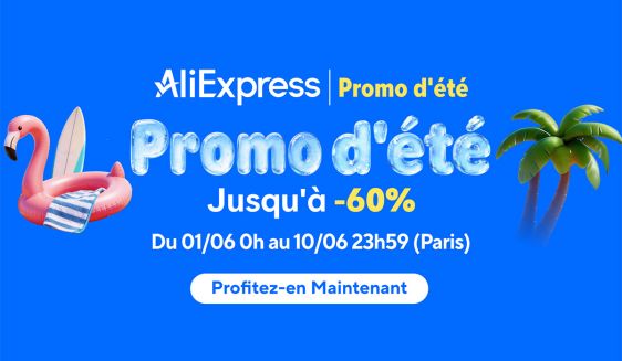 Promos d'été sur AliExpress