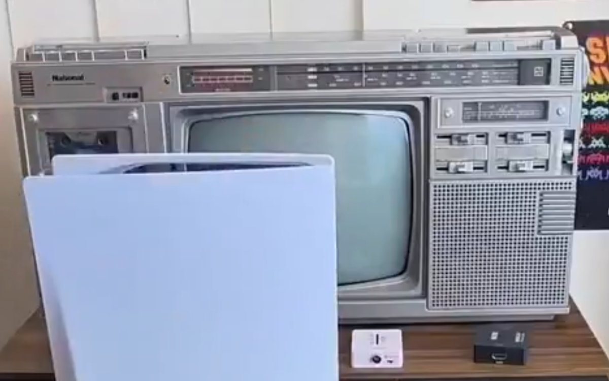 ps5 tv vintage