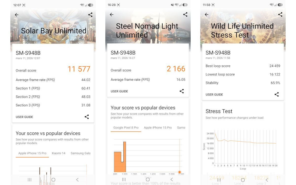 samsung galaxy s26 ultra test