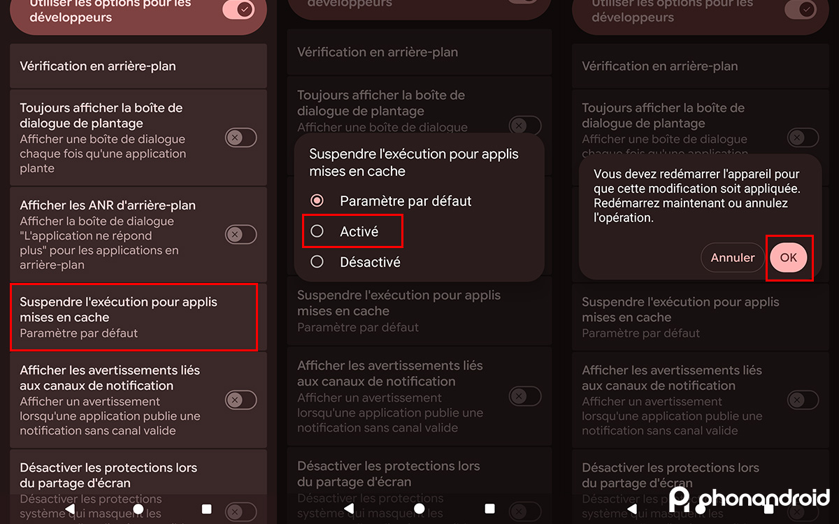 tuto android coup de jeune