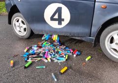 voiture electrique vapoteuses