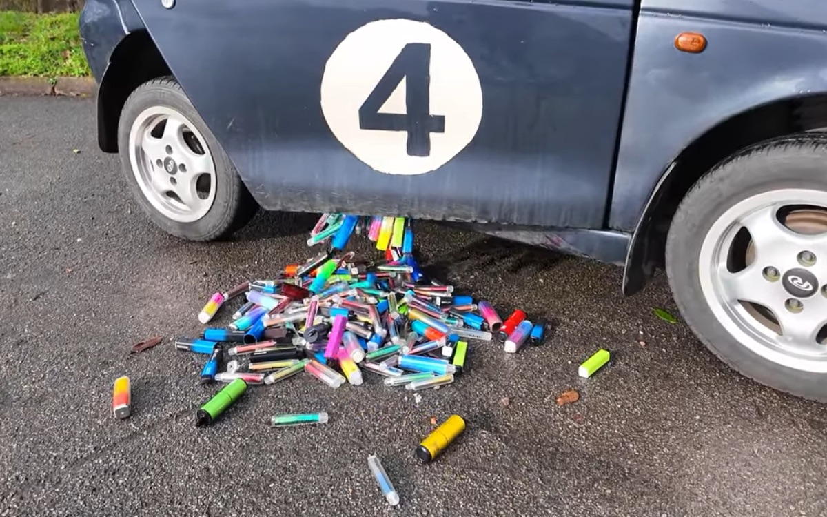 voiture electrique vapoteuses