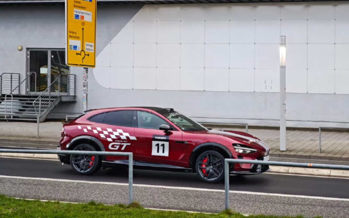 xiaomi yu7 gt test circuit