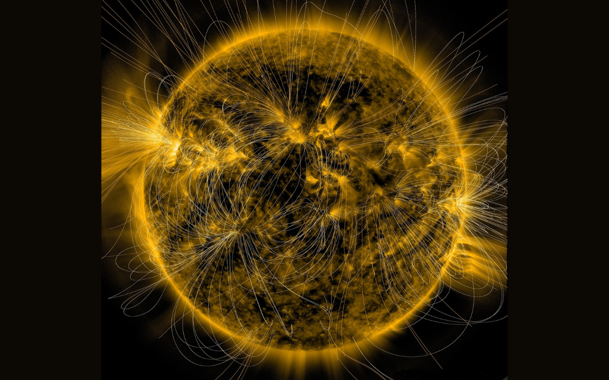 Champ magnétique Soleil