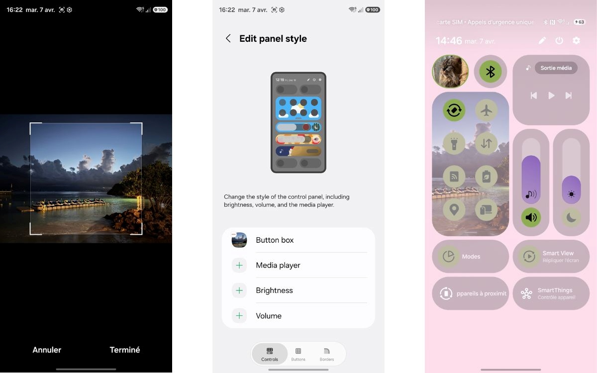 Good Lock QuickStar nouveauté One UI 8.5 arrière-plan bouton 2