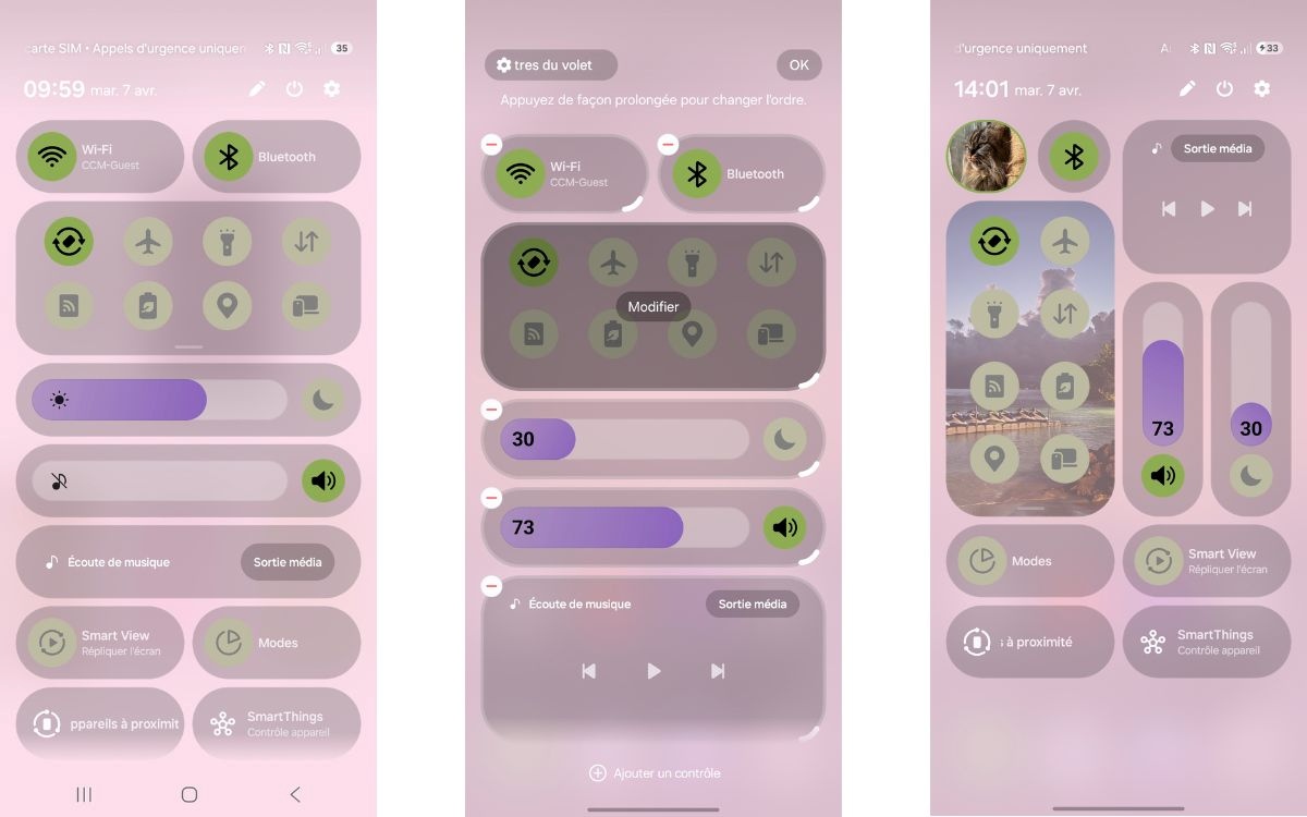 Good Lock QuickStar nouveauté One UI 8.5 redimensionnement éléments