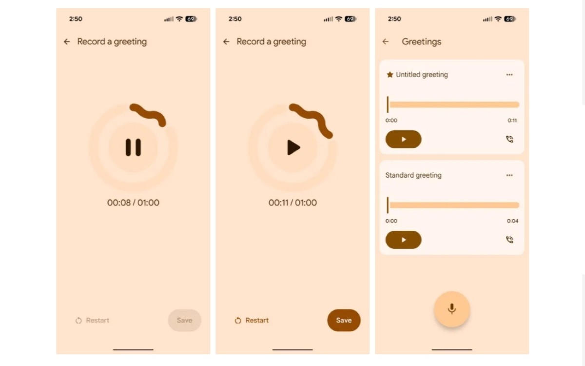 Google Pixel Take a Message