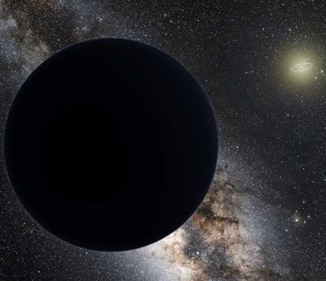 Planète 9 vue d'artiste