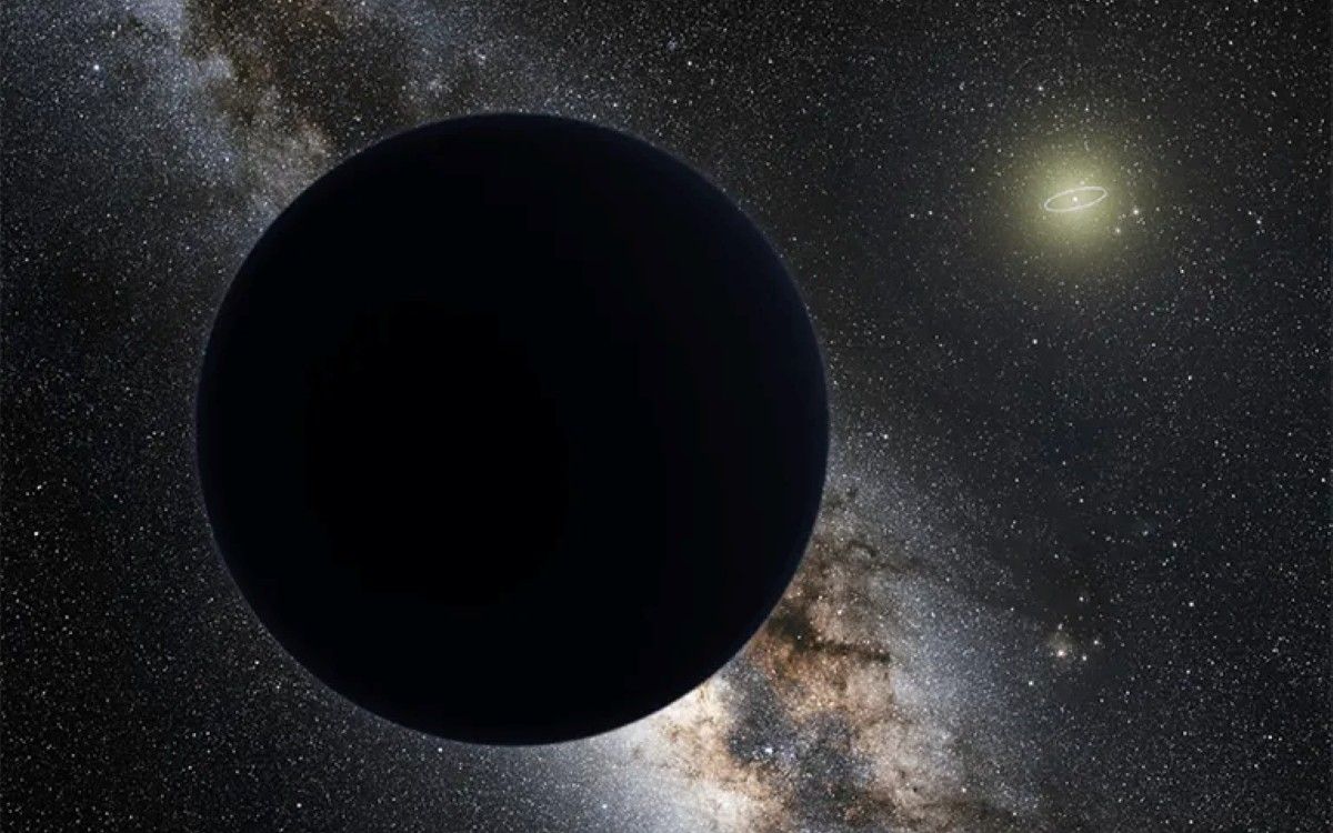 Planète 9 vue d'artiste