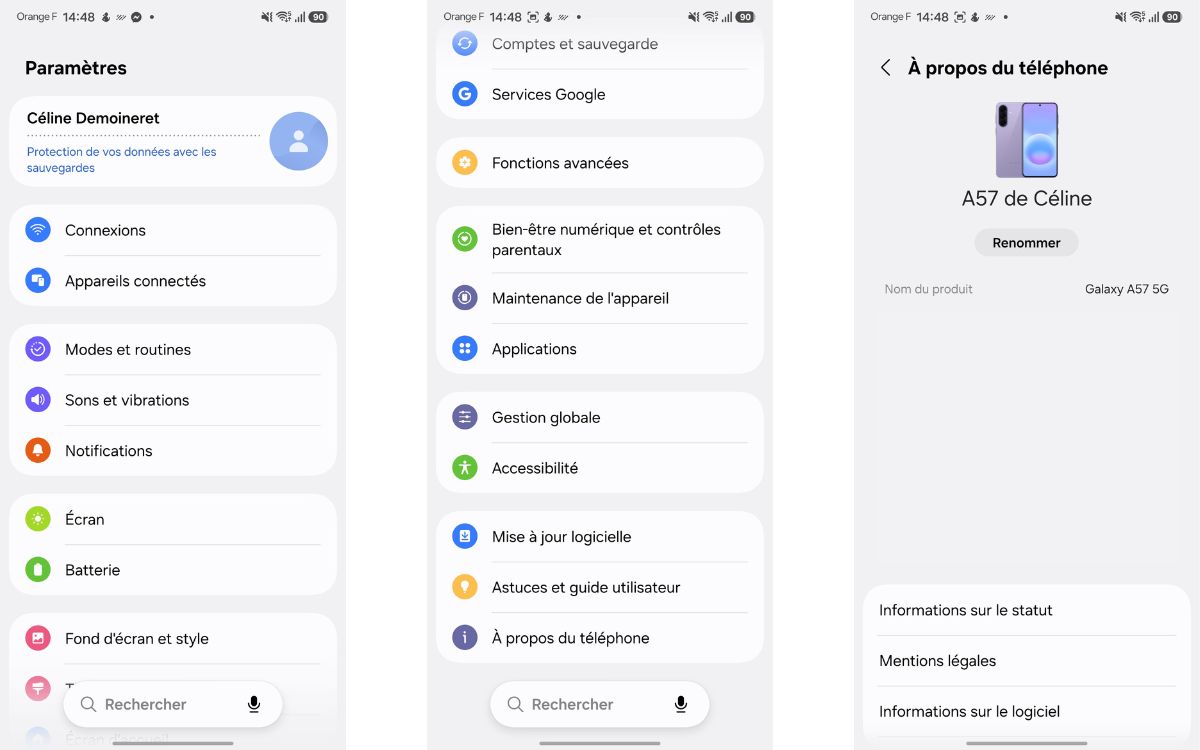 Smartphone Android désactiver option Données mobiles toujours actives 2