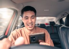 Smartphone au volant