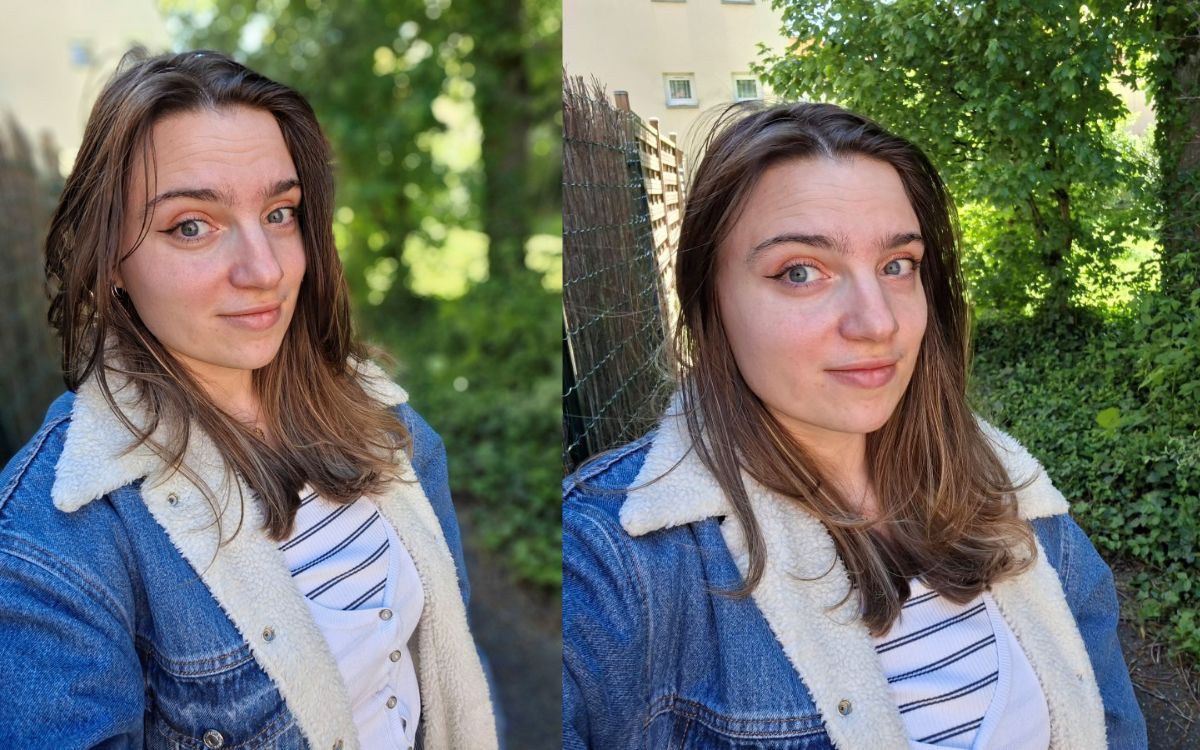 Test Samsung Galaxy A57 capteur selfie