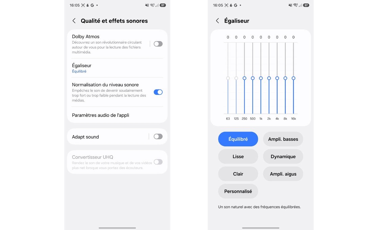 Test Samsung Galaxy A57 son