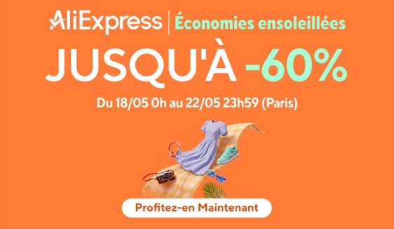 Economies enseoleillées sur AliExpress