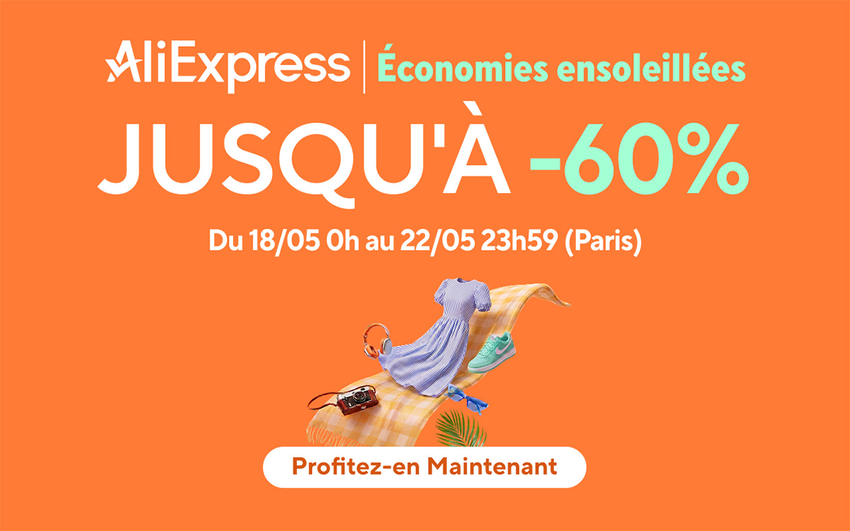 Economies enseoleillées sur AliExpress