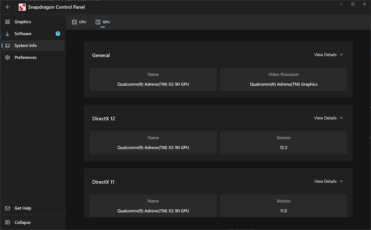 asus zenbook a16 - span-control