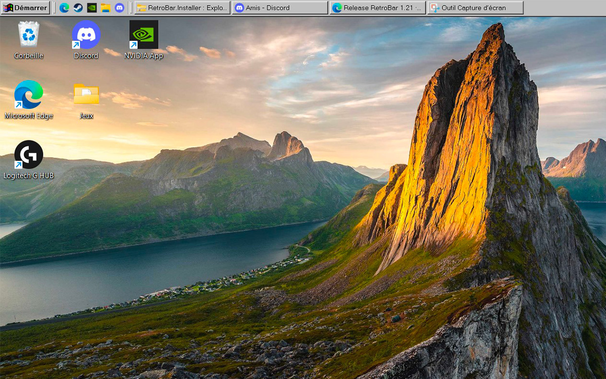 Retrobar Windows tuto