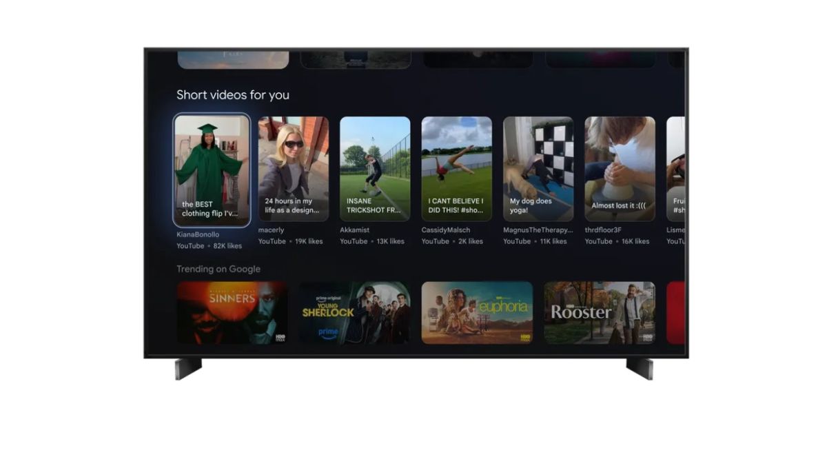 Google TV shorts