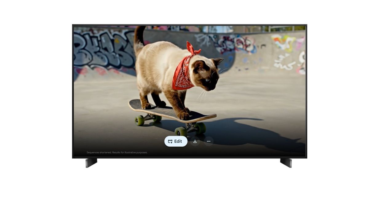 Google TV Veo Nano Banana