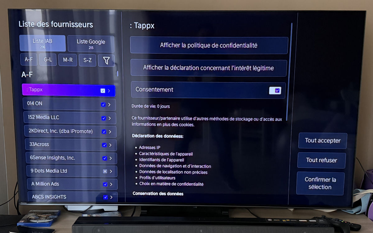 hisense u7q pro test