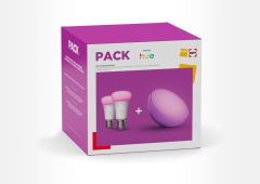 pack philips hue ambiance blanc et couleur philips hue go