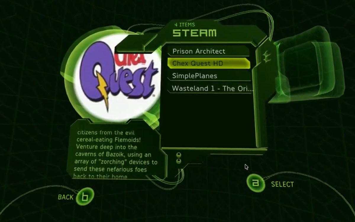 xbox interface steam