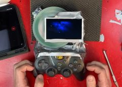 PS2 console portable