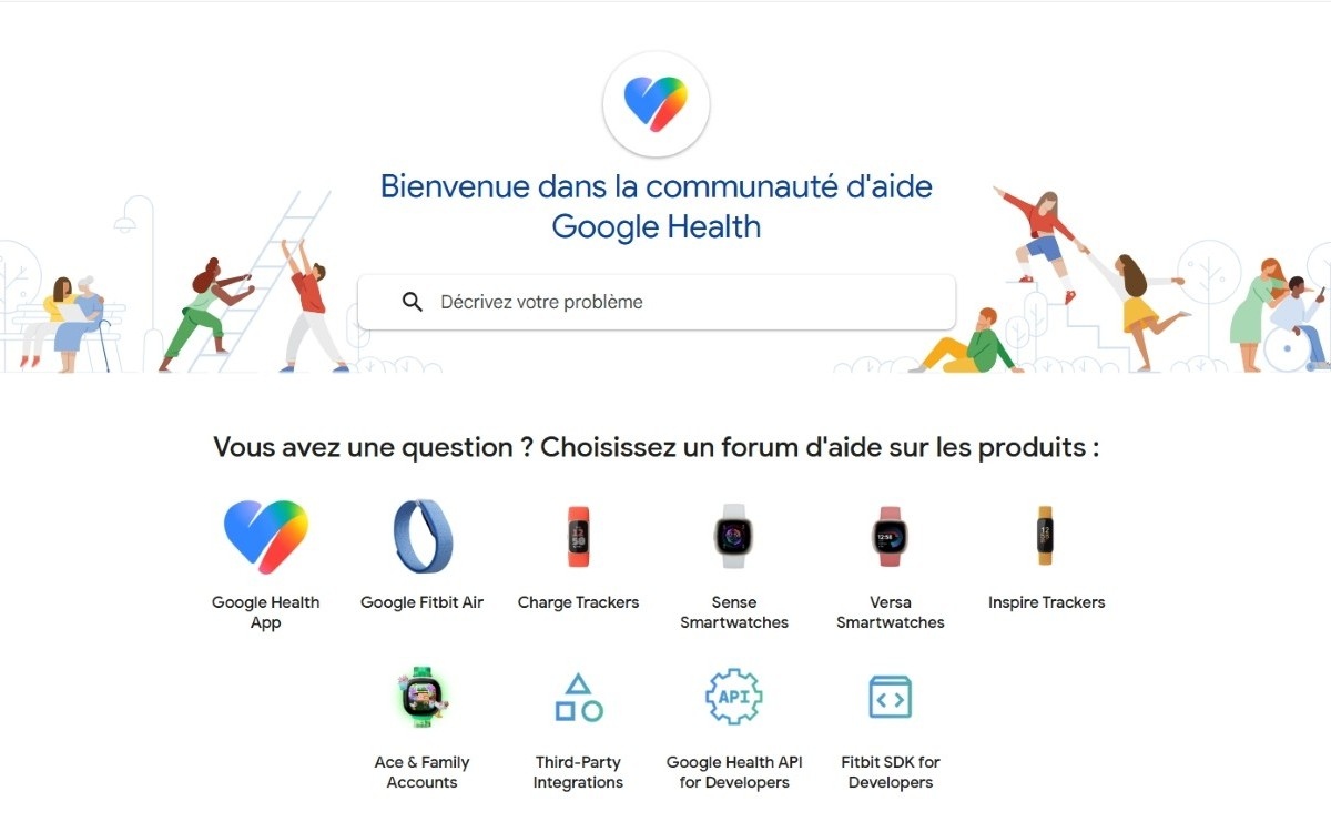 Fitbit Google Health Communauté