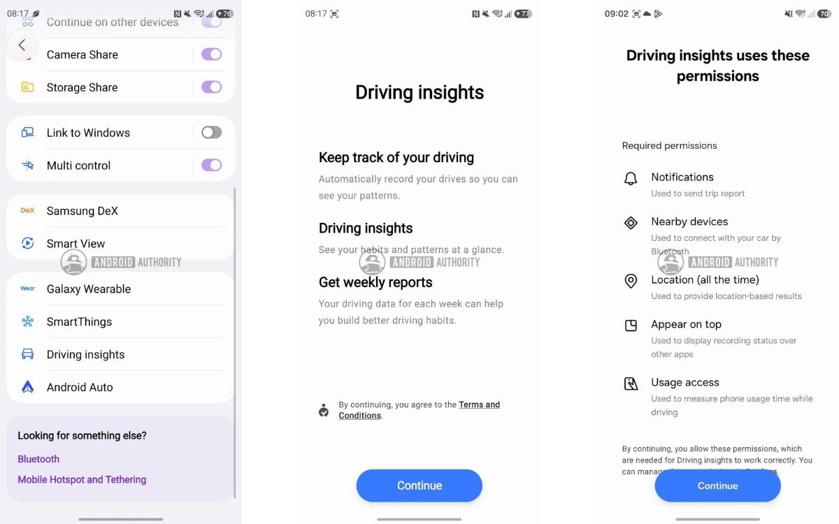 One UI 9 Samsung Galaxy conduite