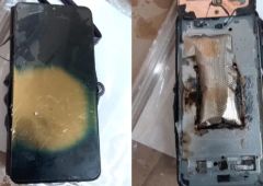 Samsung Galaxy S25 FE explose
