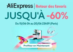 aliexpress retour favoris