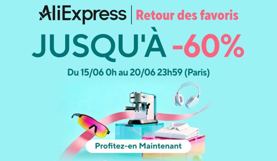 AliExpress : retour des favoris