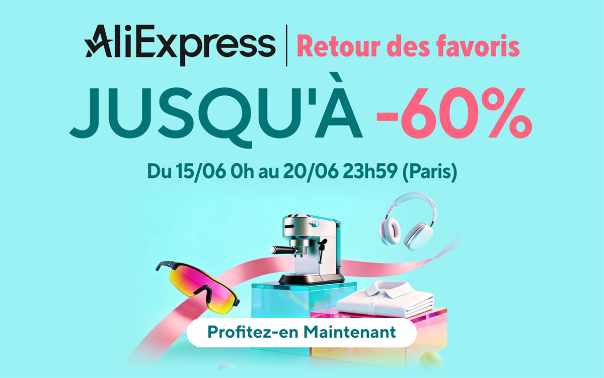 AliExpress : retour des favoris