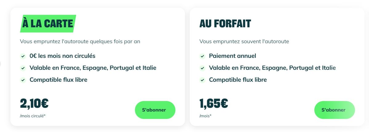 Bip&Go forfait