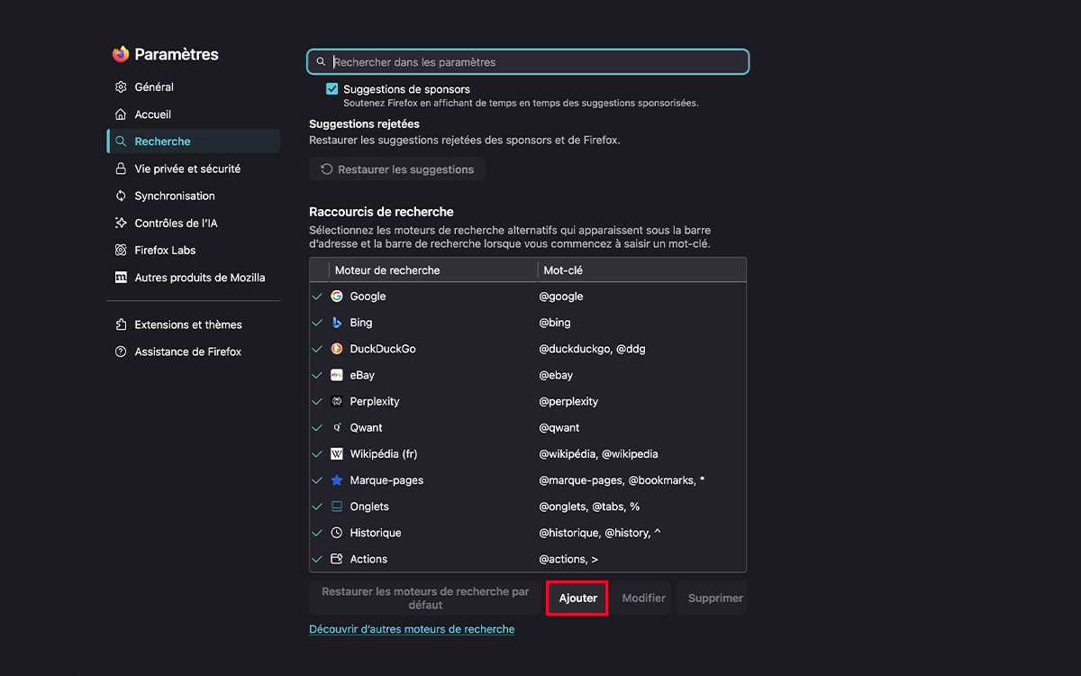 moteur recherche sans IA