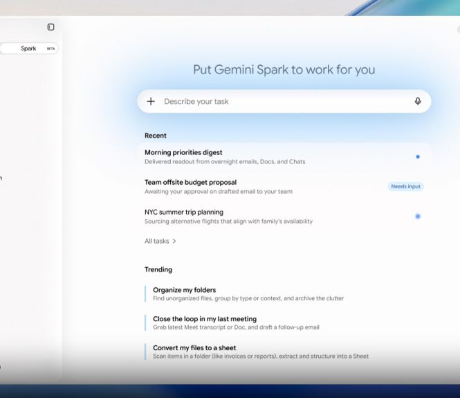 google gemini spark