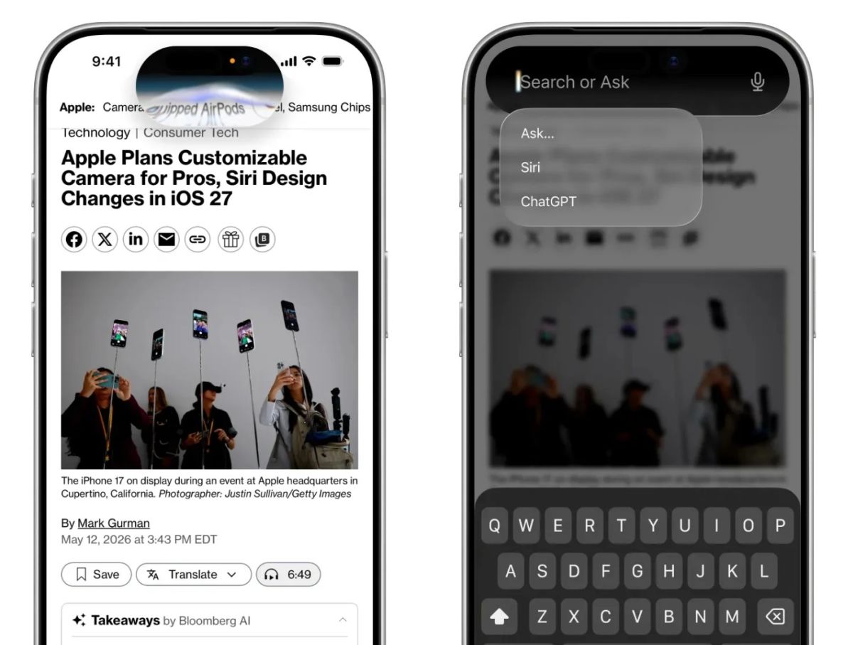 iOS 27 Siri