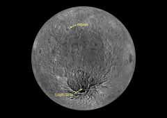 pole sud lune