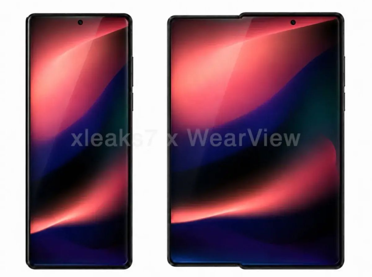 Samsung smartphone enroulable