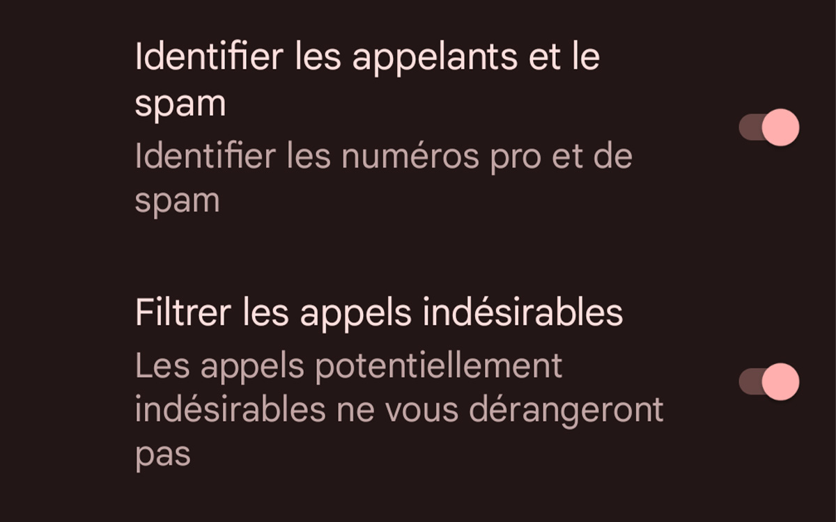 tutoriel filtrage des appels