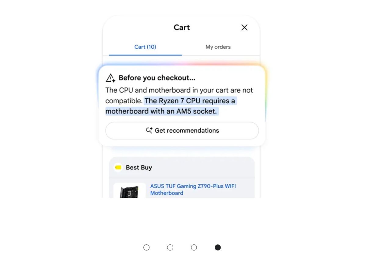 Universal cart Google