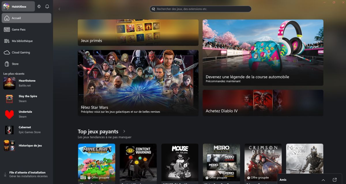 windows 11 mode xbox