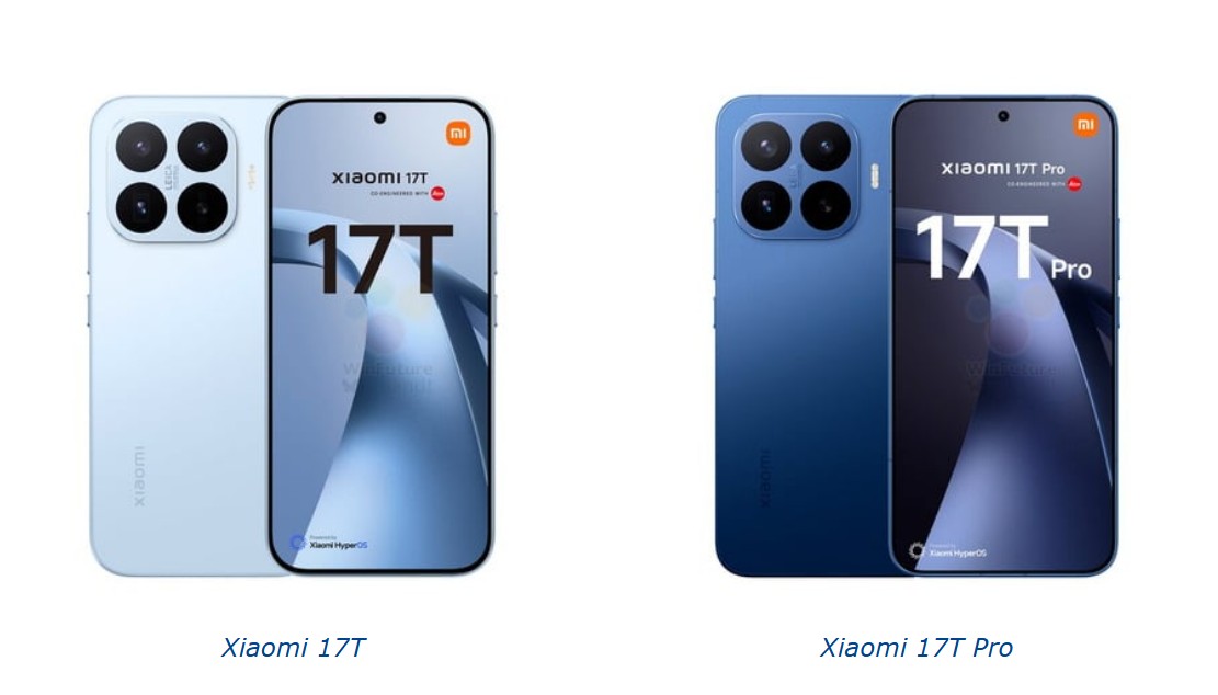 Voici les premières images des Xiaomi 17T et 17T Pro, leur prix confirmé