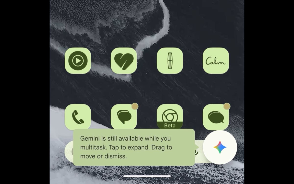 Android 17 Gemini Bulles