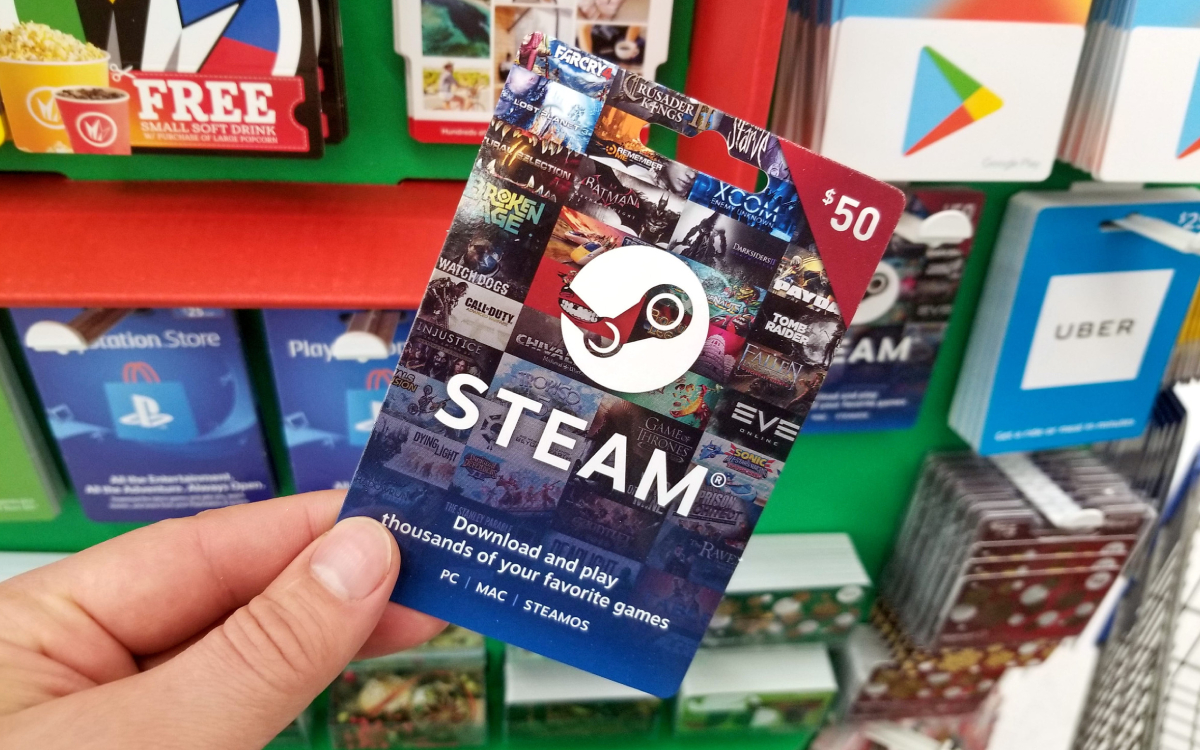 Carte-cadeau Steam